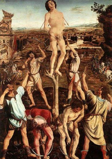 Antonio Pollaiuolo Martyrdom of St Sebastian Germany oil painting art